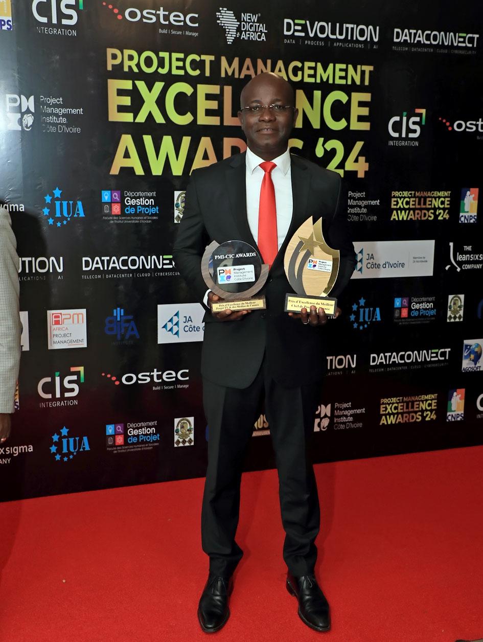 Lauréat des Project Management Excellence Awards