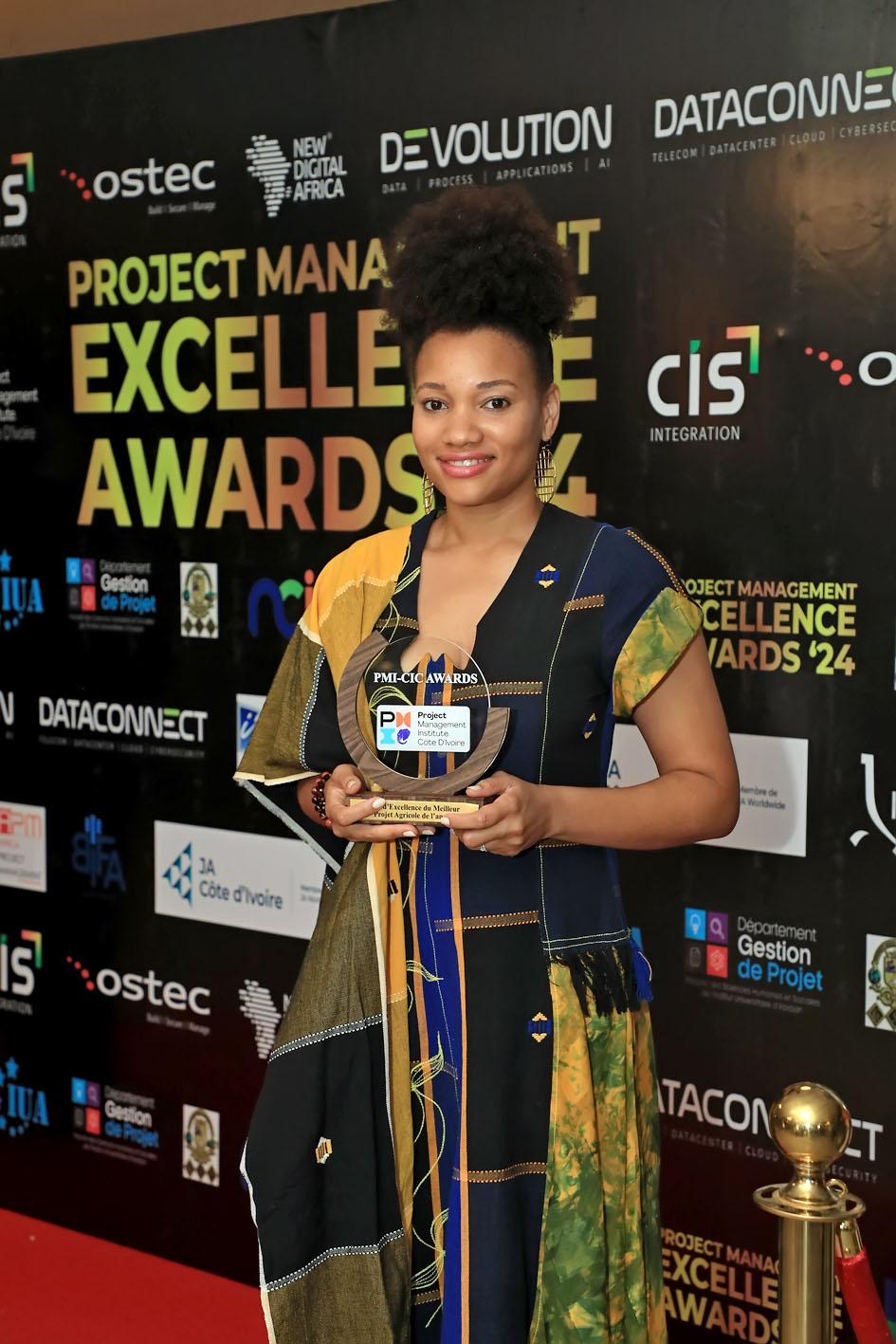 Lauréate des Project Management Excellence Awards